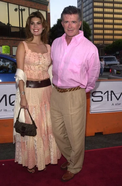 Alan Thicke e esposa — Fotografia de Stock