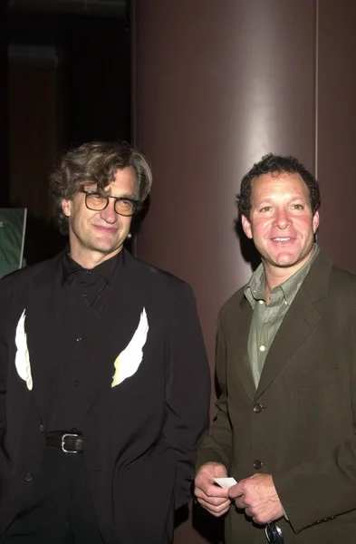 Steve guttenberg i wim wenders — Zdjęcie stockowe