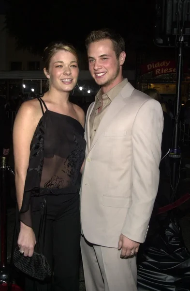 LeAnn Rimes e il marito Dean Sheremet — Foto Stock