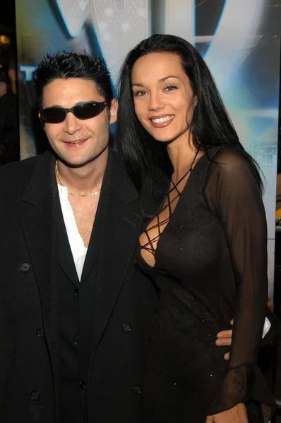 Corey Feldman and Susie — Stock Photo, Image