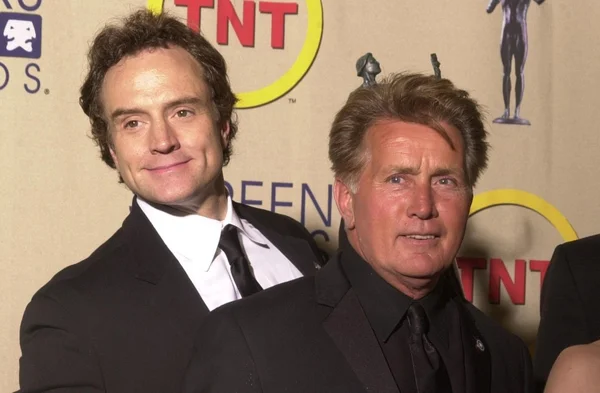 Bradley whitford i martin sheen — Zdjęcie stockowe