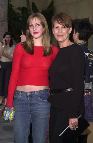 Jamie Lee Curtis e la figlia Annie — Foto Stock