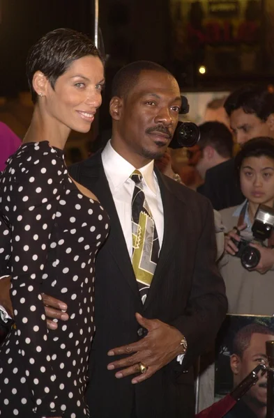 Eddie Murphy and Nicole — Stock Photo, Image