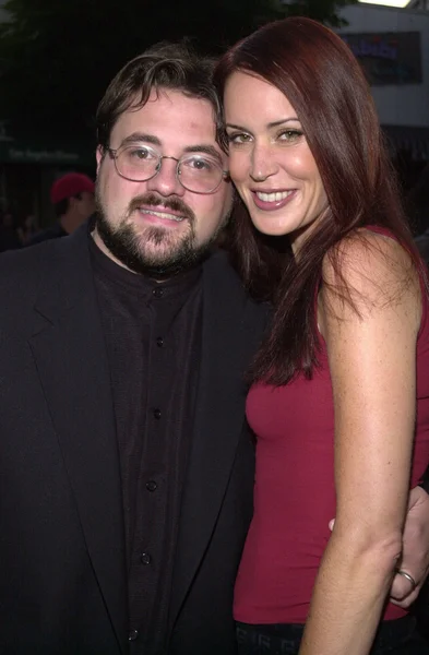 Kevin smith en vrouw jennifer — Stockfoto