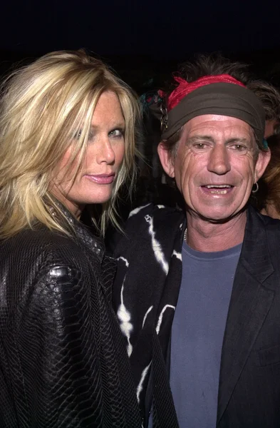 Keith Richards y fecha — Foto de Stock