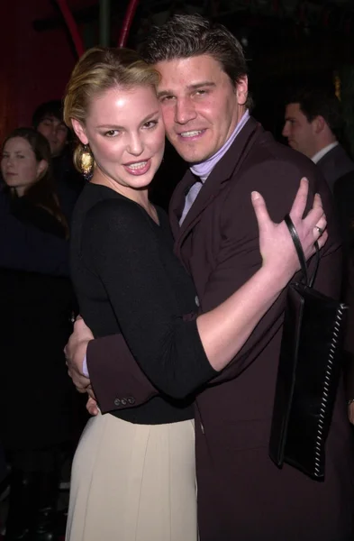 Katherine heigle ve david boreanaz — Stok fotoğraf