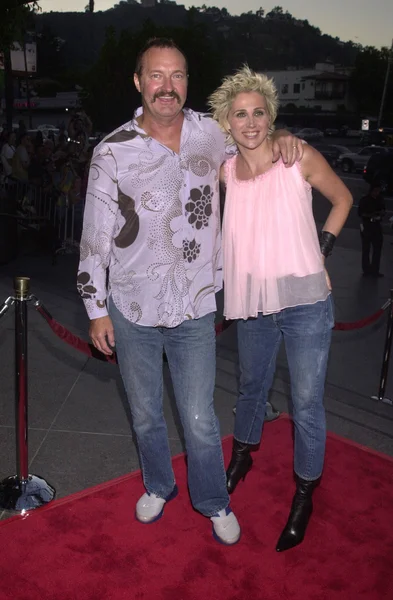 Randy Quaid e sua esposa Evi — Fotografia de Stock