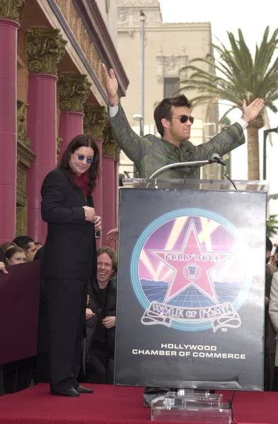 Ozzy Osbourne et Robbie Williams — Photo