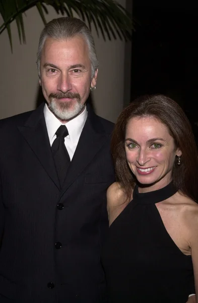 Rick Baker dan istri — Stok Foto