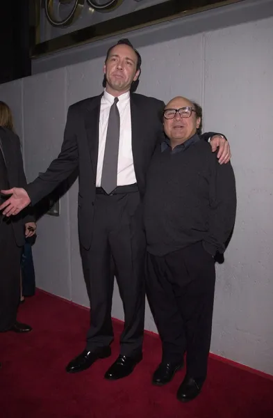 Kevin spacey och danny devito — Stockfoto