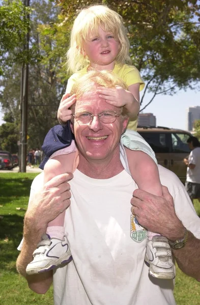 Ed begley Jr och dotter hayden — Stockfoto
