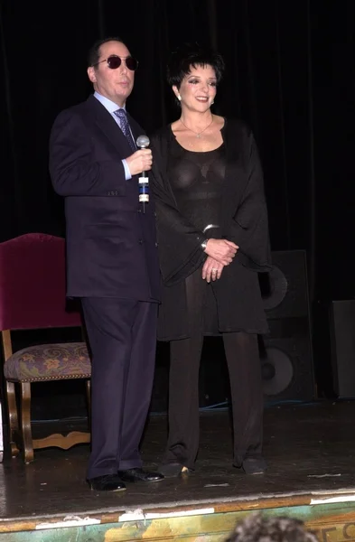 David Guest and Liza Minnelli — Stock Photo, Image
