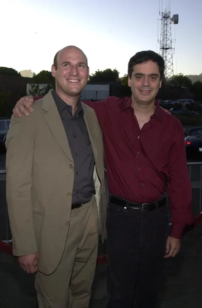 Matthew Greenfield with Miguel Arteta — Stock Photo, Image