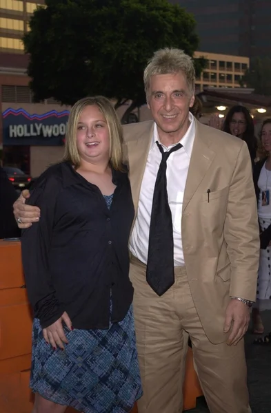 Al Pacino y su hija Julie Marie — Foto de Stock