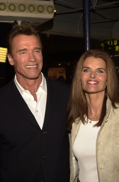 อาร์โนลด์ Schwarzenegger และมาเรีย Shriver — ภาพถ่ายสต็อก