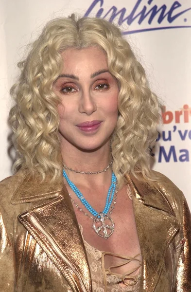 Cher en la fiesta America Online —  Fotos de Stock