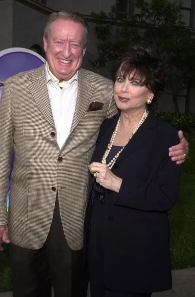 Tom Posten and Suzanne Pleshette — Stock Photo, Image