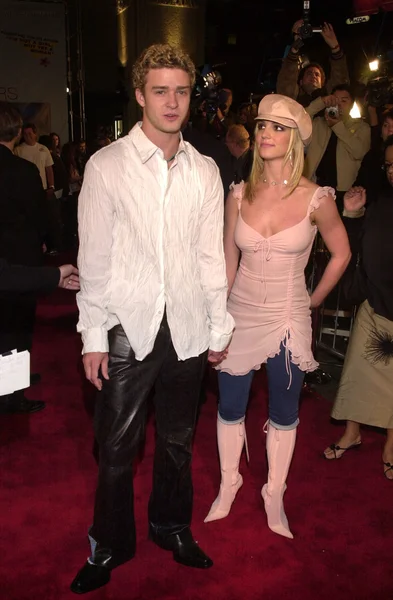Justin Timberlake and Britney Spears — Stock Photo, Image