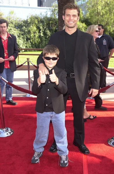 Casper Van Dien e il figlio Beau — Foto Stock