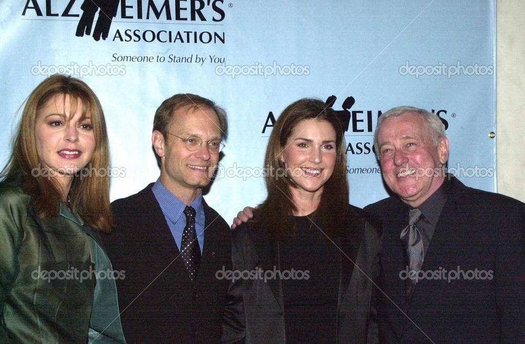 Jane Leeves, David Hyde Pierce, Peri Gilpin and John Mahoney Stock Editorial Photo © s_bukley