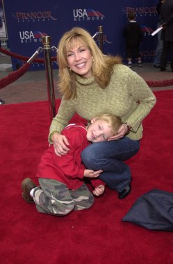 Leeza gibbons ve oğlum nathan