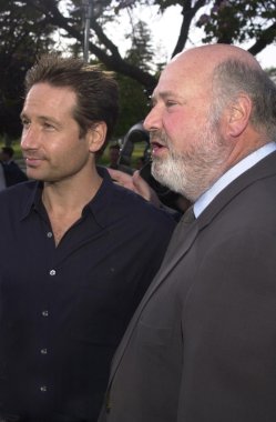 David duchovny ve rob Reiner'ın