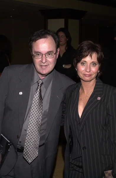 David Lander y su esposa Cathy — Foto de Stock