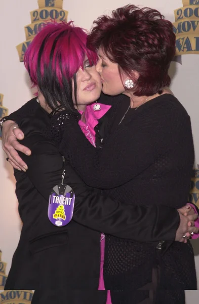 Kelly and Sharon Osbourne — Stock Photo, Image