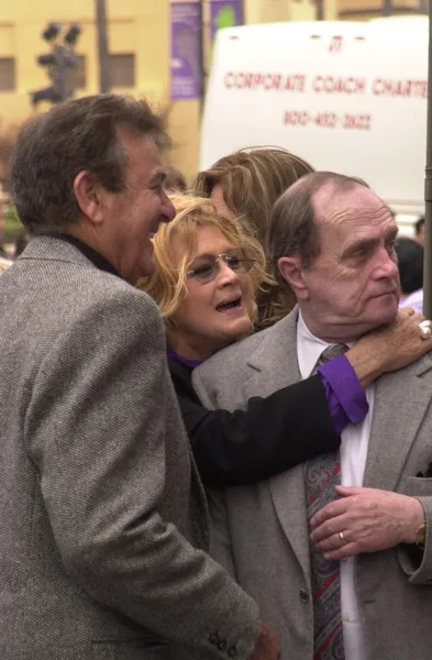 Connors, mike angie dickinson ve bob newhart — Stok fotoğraf