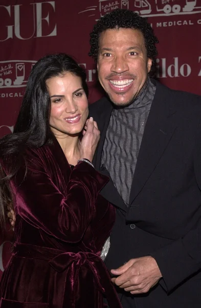 Lionel Ritchie and wife Diana — Stock Photo, Image