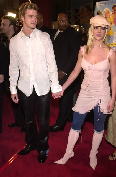 Justin Timberlake and Britney Spears — Stock Photo, Image