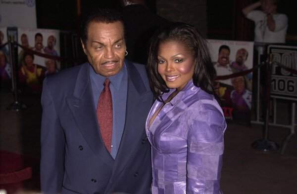 Joe Jackson and Janet Jackson