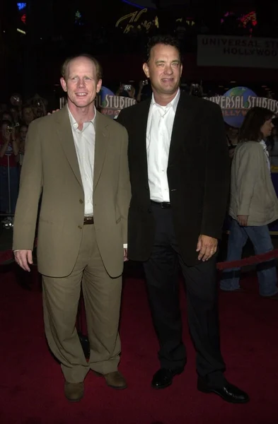 Ron howard och tom härvor — Stockfoto