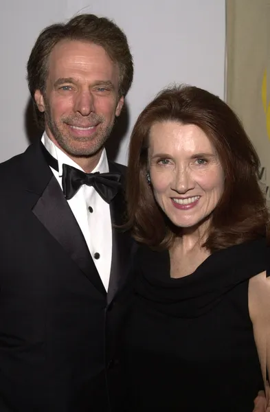 Jerry Bruckheimer and wife — Stock Photo, Image