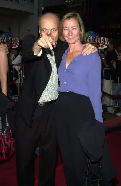 Clint Howard와 아내 멜 라 니 — 스톡 사진
