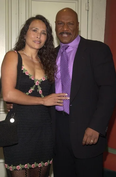 Ving Rhames e esposa Debbie — Fotografia de Stock