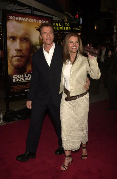 Arnold Schwarzenegger and Maria Shriver — Stock Photo, Image