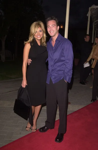 Tiffani-Amber Thiessen y Richard Ruccolo — Foto de Stock