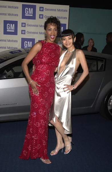 Vivica a. fox i bai ling — Zdjęcie stockowe