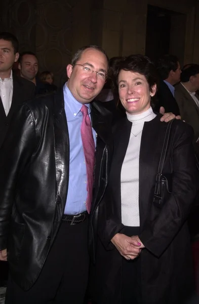 Barry Sonnenfeld and wife — Stock Photo, Image