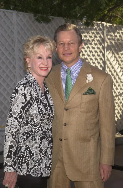 Michael York and wife Pat — Stock Photo, Image