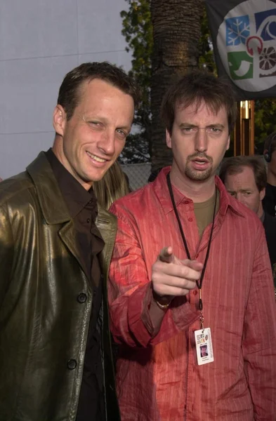 Tom Green and Tony Hawk — Stock Photo, Image