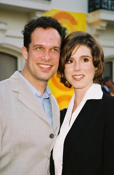 Diedrich Bader y su esposa Dulcy Rogers —  Fotos de Stock