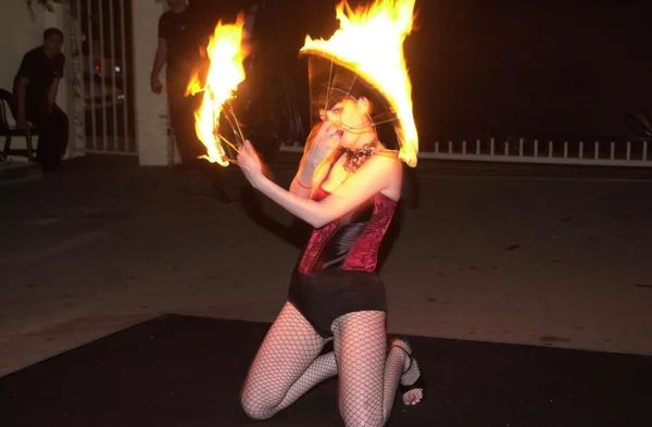 Firedancer — стокове фото