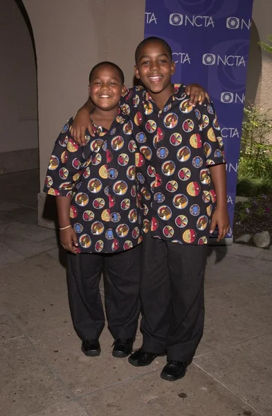 Kyle massey en christopher massey — Stockfoto