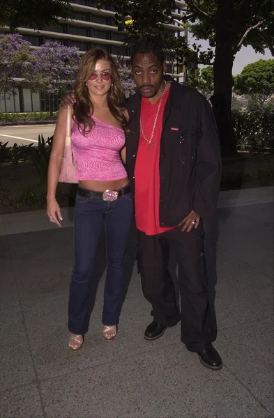 Carmen Electra and Coolio — Stock Photo, Image