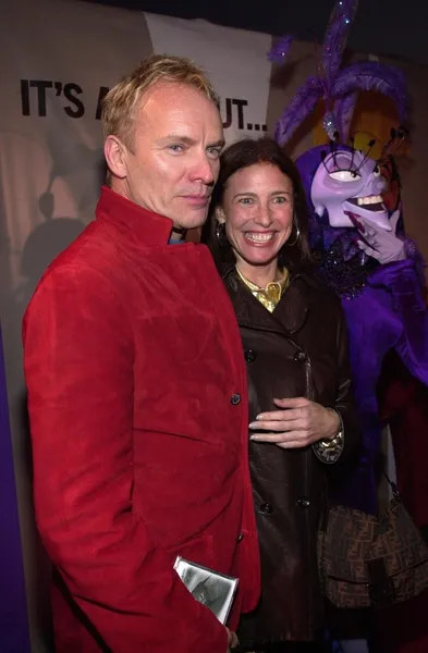 Sting and Mimi Rogers — Stock Photo, Image