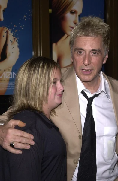 Al Pacino and daughter Julie Marie — Stock Photo, Image