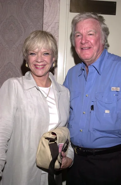 Anne Francis and James Best — Stock Photo, Image