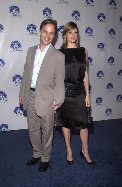 Hilary Swank e Chad Lowe — Fotografia de Stock